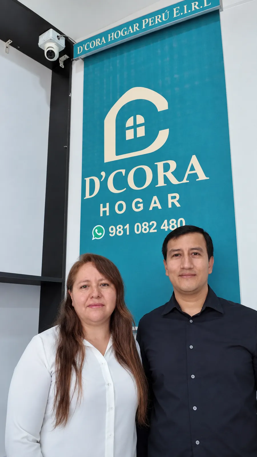 Joel Gonzales y Mariela